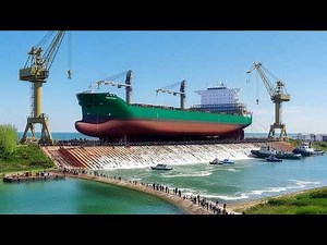 SHIP LAUNCH | 11 Awesome Waves, "FAILS" and CLOSE CALLS