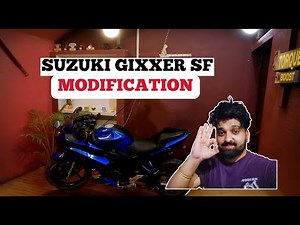 Suzuki Gixxer SF Modification | Custom Look & Best Mods