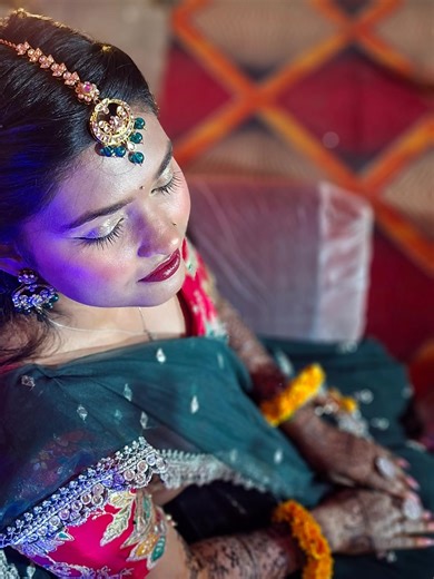 A Beautiful Bridal Moment Captured