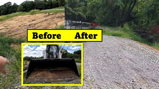 DIY Gravel Pad With Bobcat T650 CTL Skid Steer