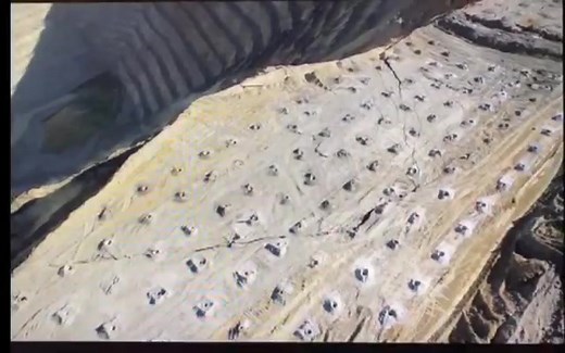 256K views · 2.2K reactions | Drone footage of a massive landslide at Bingham Canyon Mine | Mining Mayhem | Facebook