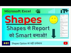 Excel Shapes Tutorial | Create Diagrams, Arrows & Callouts