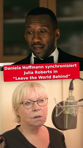Daniela Hoffmann dubs Julia Roberts in "Leave the World Behind"