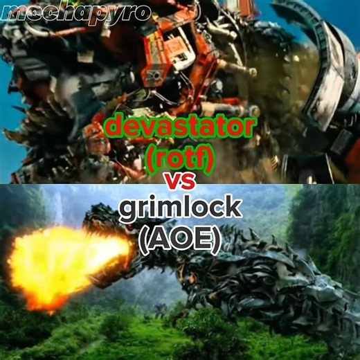 devastator vs grimlock