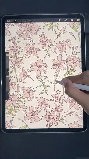 Procreate: The Easy Way to Make Repeating Patterns