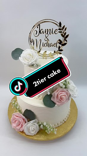 2 Tier Wedding Cake Designs for Memorable Weddings