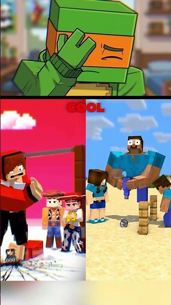 JJ & Mikey React to Woody MEGA POWER - Who is Stronger!? 😅JJ & Mikey Reaction🤔 #minecraft #jj