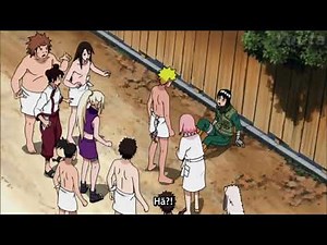 Hinata fica com vergonha ao ver Naruto sem roupas | Naruto Shippuden