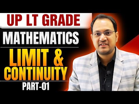 UP LT Grade Maths | Limit & Continuity Full Concept | Part-01