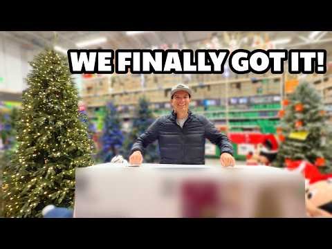 BUYING OUR FIRST FAMILY CHRISTMAS TREE 🎄