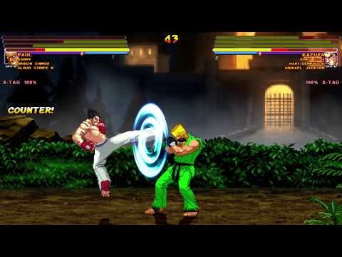 [4K] MUGEN: ETB – Agony, Cloud Strife 2, Orochi Shingo, Paul vs Goku SSJ4, Maki, Michael J, Kazuya