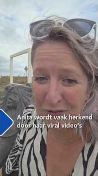Anita wordt vaak herkend door viral video's | #shorts