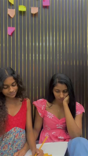 @niyuktha_bijlani on Instagram: "Record & Assignment completed✅🥰😹 #sistergoals💕 #siblingsforlife #trendingreels #fypviralシ #instafeed"