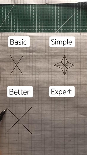 Draw a 3D triangle in different ways ⚠️✨ #drawing #art #tutorial #howtodraw #3d #shorts