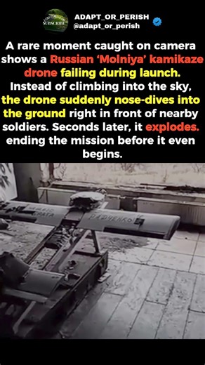 When a Kamikaze Drone Fails to Launch #shorts