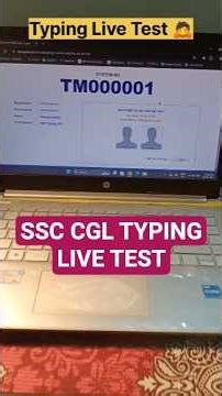 CGL MAINS TYPING PRACTICE #ssccgl2025 #cgl2025 #typing #studyvlog #cgl #studyvlog #aspirants #ssc