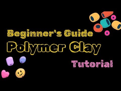 Beginner Guide | Polymer Clay | Step by Step Tutorial | How to make clay beads