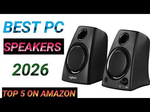 🛒 Top 5 PC Speakers on Amazon (Best Deals)