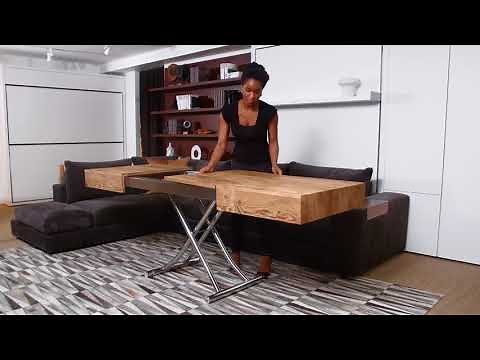 Cristallo Transforming Coffee-Dining Table