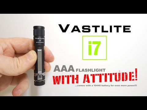 VASTLITE i7 - AAA pocket flashlight