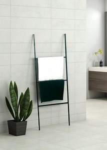 Minimalist Metal Ladder Towel Rack, Modern Bathroom Storage Stand, New Home Gift - Etsy