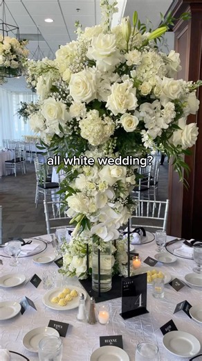 All White vs. Colorful? 🤍💐 Modern Wedding Flowers Indy