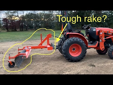 KUBOTA LX2610 - Landscape rake