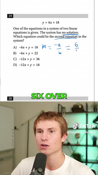 Systems of Linear Equations - SAT Math🤯