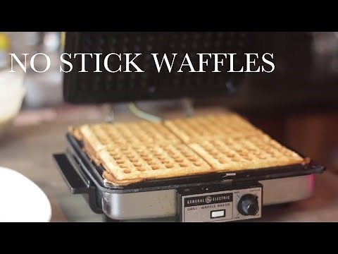Quick Tip to Prevent Waffles From Sticking