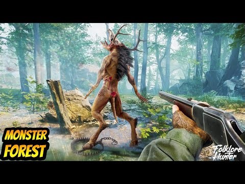 HUNTING Down A HORRIFYING MONSTER In The Forest - Folklore Hunter Gameplay