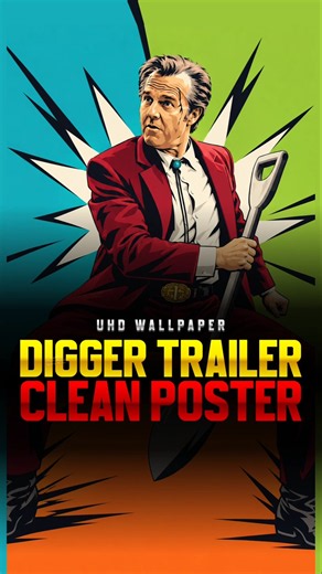Digger Trailer Clean Poster 🔥 | UHD Wallpaper 🤩 |Movie Posters | Coimbatore Vimarsagar