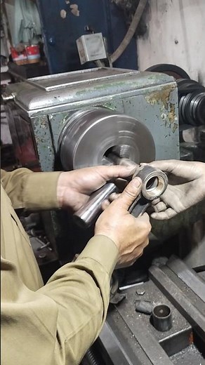 How to Size and Fit Connecting Rod Bushing on a Lathe Machine 🛠️