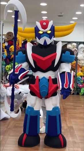 How To Put On A Grendizer Mascot Costume