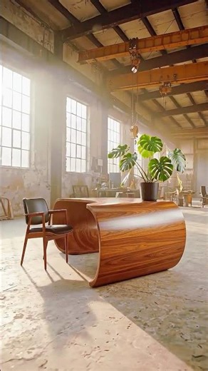 Ultra Luxury Custom Desk Build | Full Transformation #timelapse #satisfying #renovation #diy