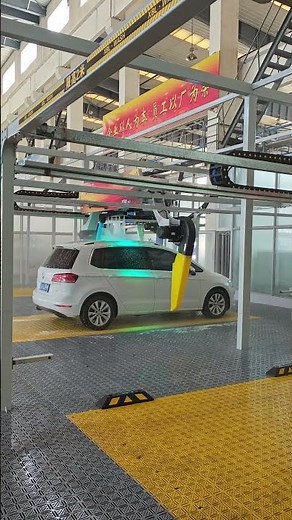Dual-Arm Touchless Automatic Car Wash: Precision High-Pressure Cleaning 。
