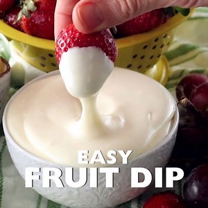 85K views · 32 reactions | Easy Fruit Dip is the perfect way to enjoy with your fresh fruit! RECIPE HERE --> https://www.julieseatsandtreats.com/easy-fruit-dip-video/ | Julie's Eats & Treats - Easy, Family Friendly Recipes | Facebook