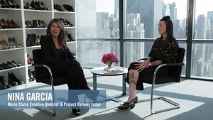Project Runway All Stars: Nina Garcia interviews the Zales challenge winner! | Marie Claire