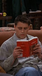 It's nice to know Joey can technically read 🤓👍 #Friends #JoeyTribbiani #LittleWomen | Comedy Central UK