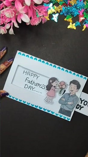 👑 Make DAD Feel Special! 💓 DIY Father's Day Card!