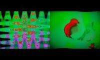 Mix of 2 videos from youtube : noggin and nick jr logo collection is super duper reversed low/high pitched