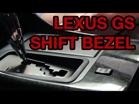 1998-2005 Lexus GS Shift Bezel Replacement