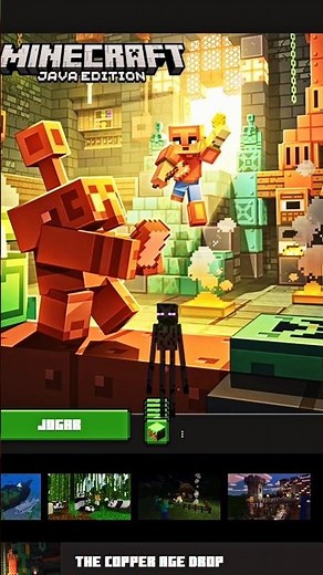 Você sabia disso no launcher do Minecraft?