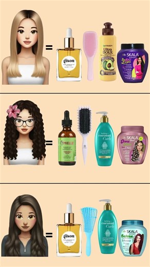 Haircare Routine for Different Hair Types #haircare #hair #shorts#beauty #amazon