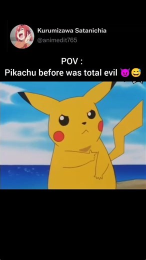 Kurumizawa satanichia McDowell on Instagram: "Pikachu ☠️ Anime name : Pokemon Story : 10-year-old Ash Ketchum and his partner Pikachu on their first journey in the Kanto region, aiming to become Pokémon Masters by collecting badges and entering the Indigo Plateau tournament, accompanied by friends Misty and Brock while encountering Team Rocket. It comprises the entirety of the first season and parts of the second, featuring 82 episodes that introduced the world to Ash's adventures, tough gym bat