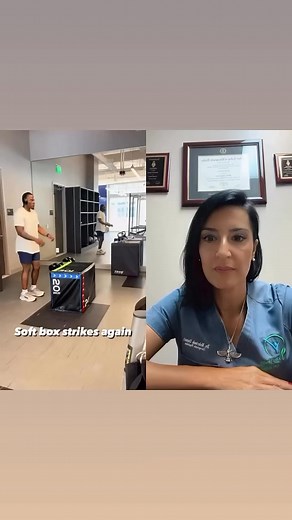 Soft Box Jumps Gone Wrong 若 If your exercise equipment is whooping...