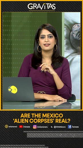 13K views · 105 reactions | 'It was alive', Scientists say after analysing Mexico's alien corpses Molly Gambhir reports #Mexico #Aliens #Alien #Gravitas | WION | Facebook
