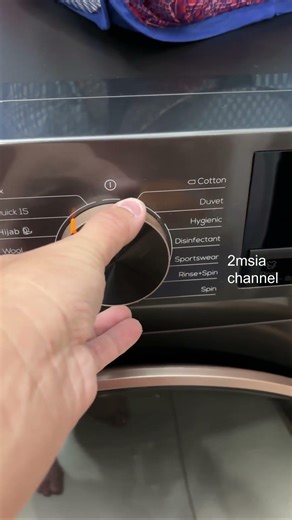 TCL Front Load 10.5 Kg Washer ASMR Setting Sound (TWF105-P22DG) #frontloadwasher