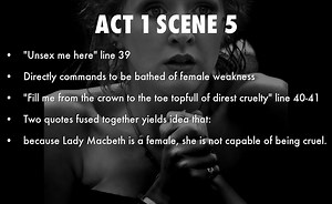 Lady Macbeth Quotes