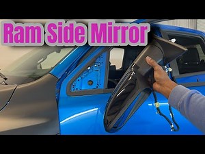 How to remove a 2019-2025 Dodge Ram side mirror