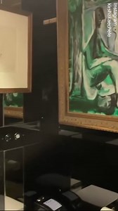World-famous Picasso paintings seen hung in women's toilets
